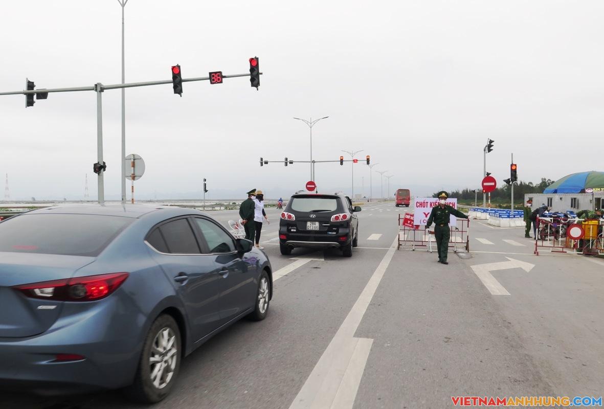 Thành phố Hải Phòng lập chốt kiểm dịch y tế tại cửa ngõ