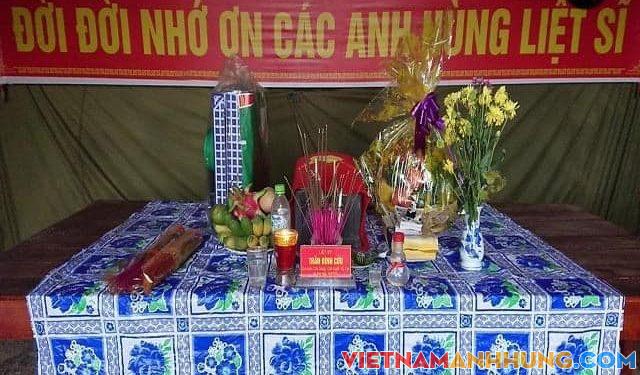 Tìm thấy hài cốt Liệt sỹ quê ở Hà Tĩnh tại thôn Tân Định, xã Cam Thành, huyện Cam Lộ, tỉnh Quảng Trị