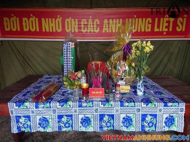 Tìm thấy hài cốt Liệt sỹ quê ở Hà Tĩnh tại thôn Tân Định, xã Cam Thành, huyện Cam Lộ, tỉnh Quảng Trị