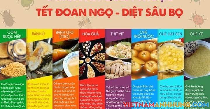 Ngày Tết Đoan Ngọ ăn gì