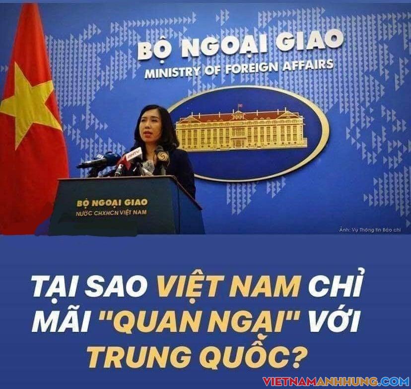 Tại sao Việt Nam chỉ mãi “quan ngại” với Trung Quốc
