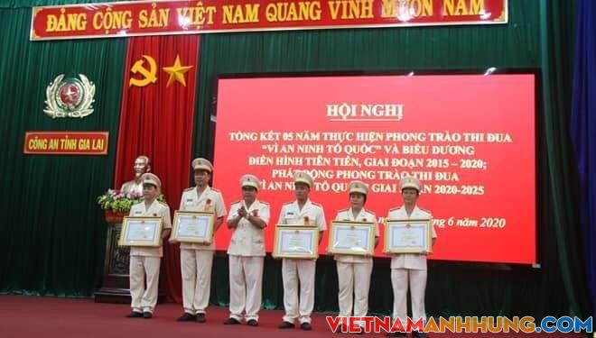 Công an tỉnh Gia Lai tổ chức phát động phong trào thi đua “Vì An ninh Tổ quốc“