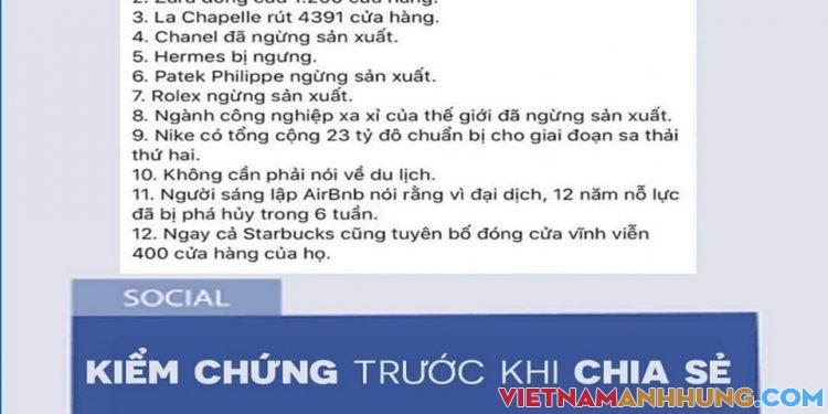 Cẩn thận với những thông tin chưa kiểm chứng