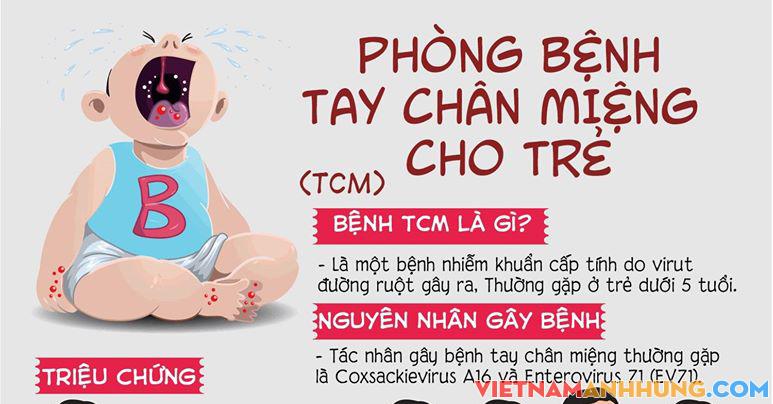 Chủ động phòng, chống bệnh tay chân miệng
