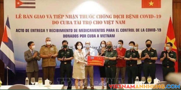 Vì Việt Nam – Cu Ba sẵn sàng hiến dâng cả máu của mình