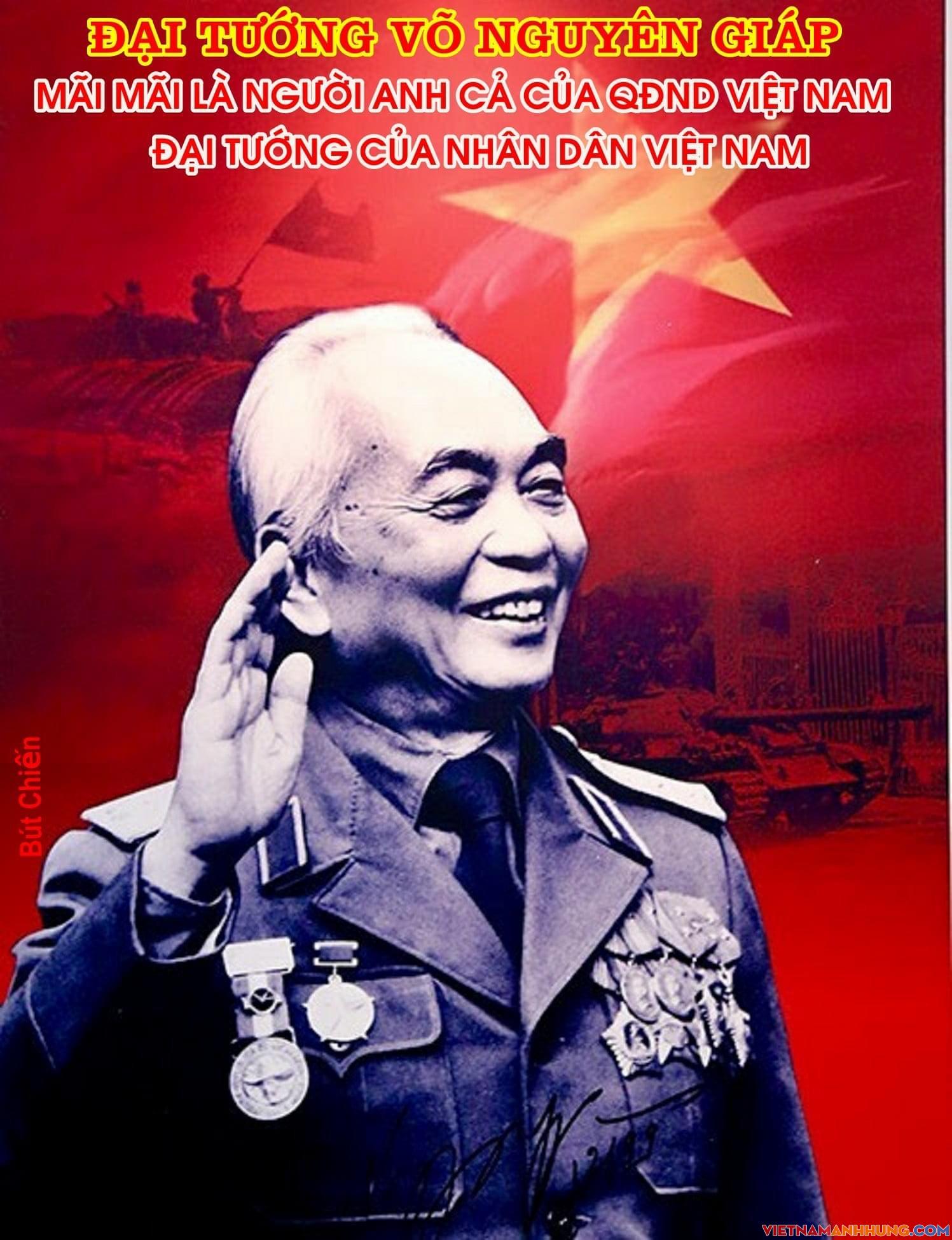 Kỷ niệm 109 năm Ngày sinh Đại tướng Võ Nguyên Giáp (25/8/1911 – 25/8/2020)