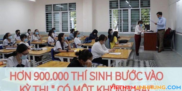 Chúc các thí sinh THPT làm bài thật tốt nhé!