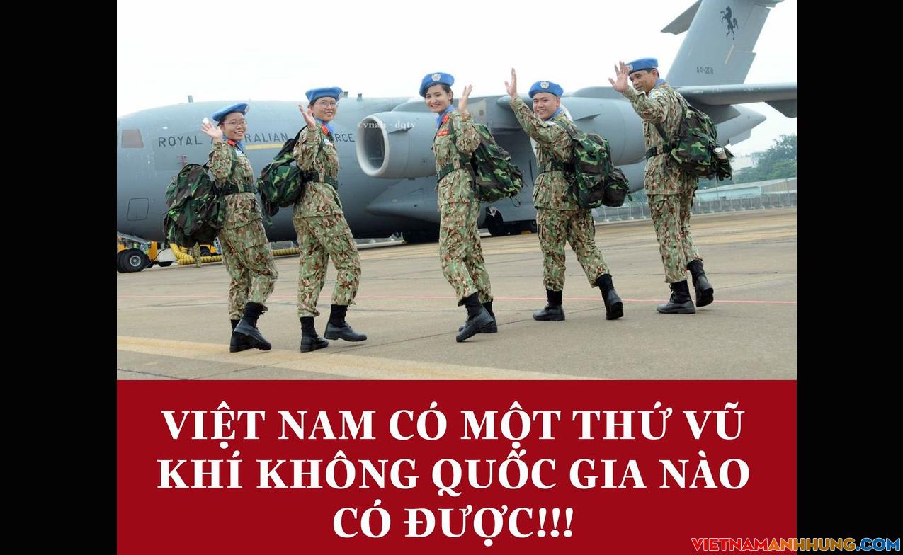 Việt Nam có một thứ vũ khí không quốc gia nào có được