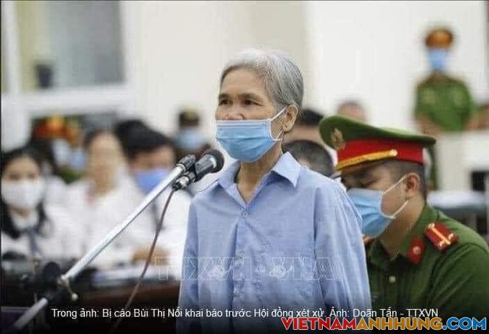 Bị cáo Bùi Thị Nối – Một con quỷ đích thực