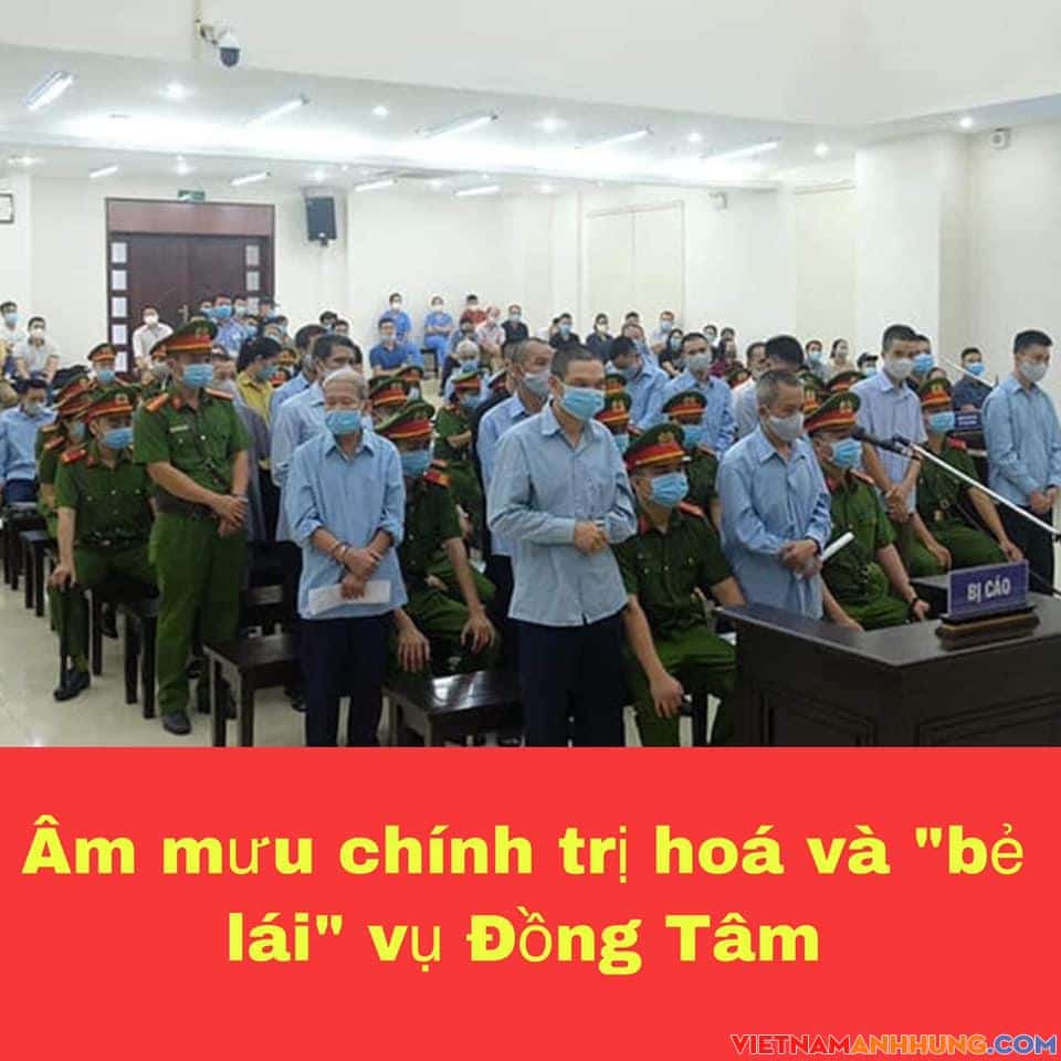 Âm mưu chính trị hóa và “bẻ lái” vụ Đồng Tâm