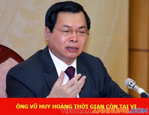 Truy tố ông Vũ Huy Hoàng và đồng phạm gây thiệt hại hơn 2.700 tỉ đồng