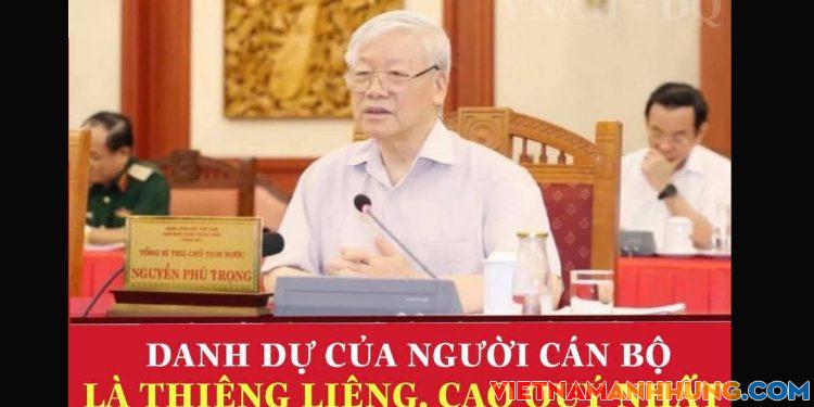 Danh dự của người cán bộ là thiêng liêng, cao quý nhất