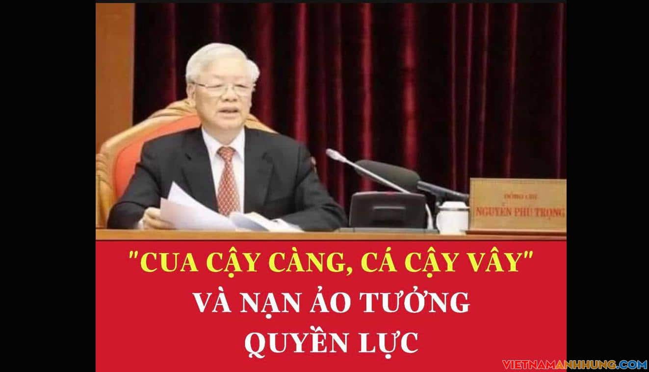 Cua cậy càng, cá cậy vây và nạn ảo tưởng quyền lực