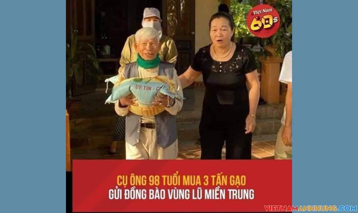 Tấm lòng nhân hậu của cụ đáng ngưỡng mộ quá!