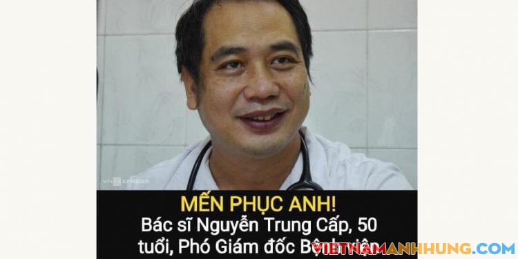 Bác sĩ Nguyễn Trung Cấp, Phó Giám đốc Bệnh viện Bệnh Nhiệt đới trung ương được nhận danh hiệu công dân ưu tú thủ đô!