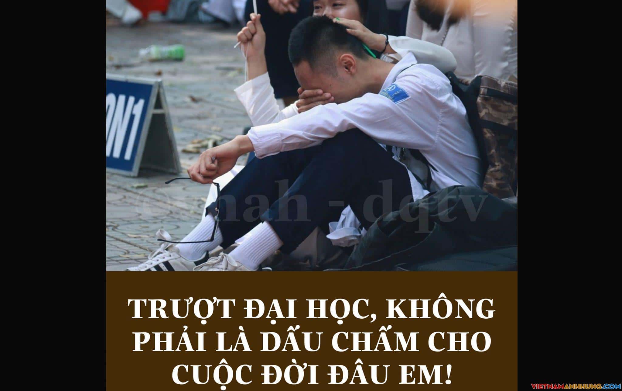 Trượt Đại học không phải là dấu chấm hết cho cuộc đời đâu em