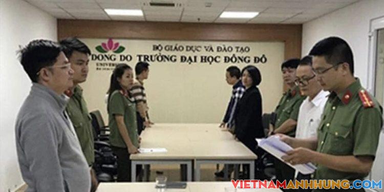 Truy tố hàng loạt cán bộ Đại học Đông Đô vì “Giả mạo trong công tác”