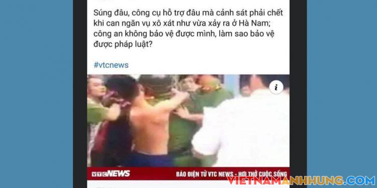 Súng của Công an đâu