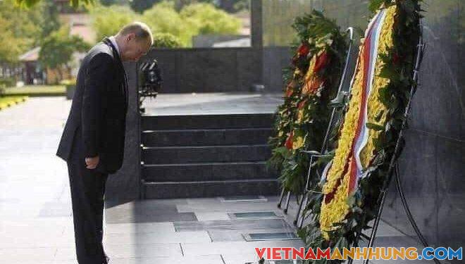 Sự tôn trọng của Tổng thống Putin dành cho Bác Hồ