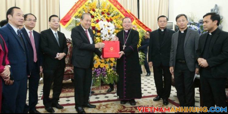 Phó Thủ tướng Trương Hòa Bình chúc Giáng sinh đồng bào Công giáo