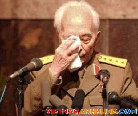 Khi Đại tướng khóc
