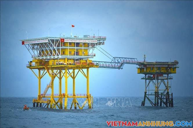 Xuân về trên các nhà giàn DK1