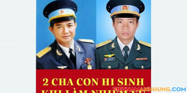 Hai cha con Hi sinh khi làm nhiệm vụ