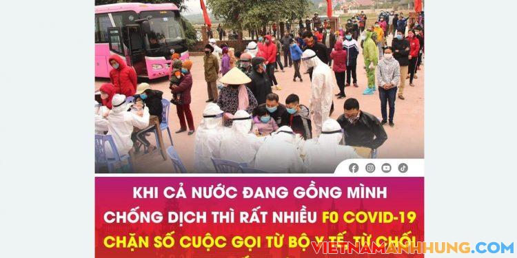 20% F0 Covid-19 chặn số của Bộ Y tế, từ chối cung cấp thông tin