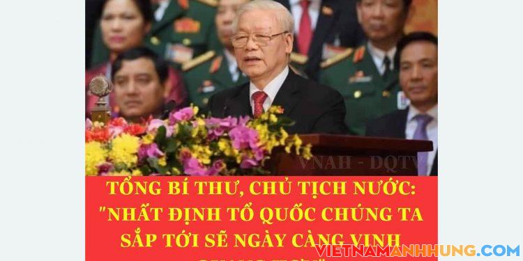 TỔNG BÍ THƯ-CHỦ TỊCH NƯỚC: Nhất định Tổ quốc chúng ta sắp tới sẽ ngày càng vinh quang hơn!