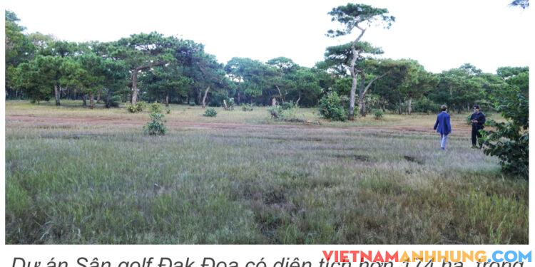 Sân golf Đak Đoa hơn 1.100 tỷ đồng tại Gia Lai được duyệt chủ trương đầu tư