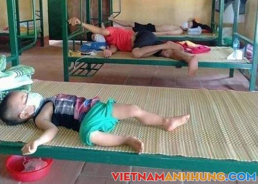 Giấc nghỉ trưa của cậu bé 03 tuổi là F1 ở Việt Yên