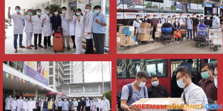 Đội phản ứng nhanh bệnh viện Chợ Rẫy tức tốc đến “điểm nóng” Bắc Giang