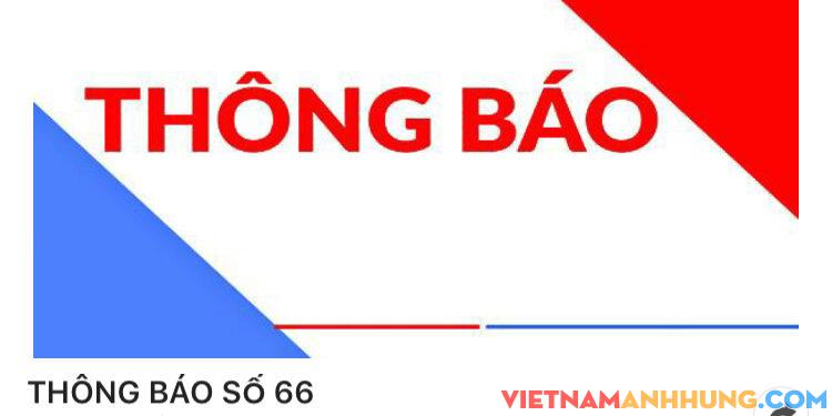 Thông báo số 66 của UBND tỉnh Gia Lai