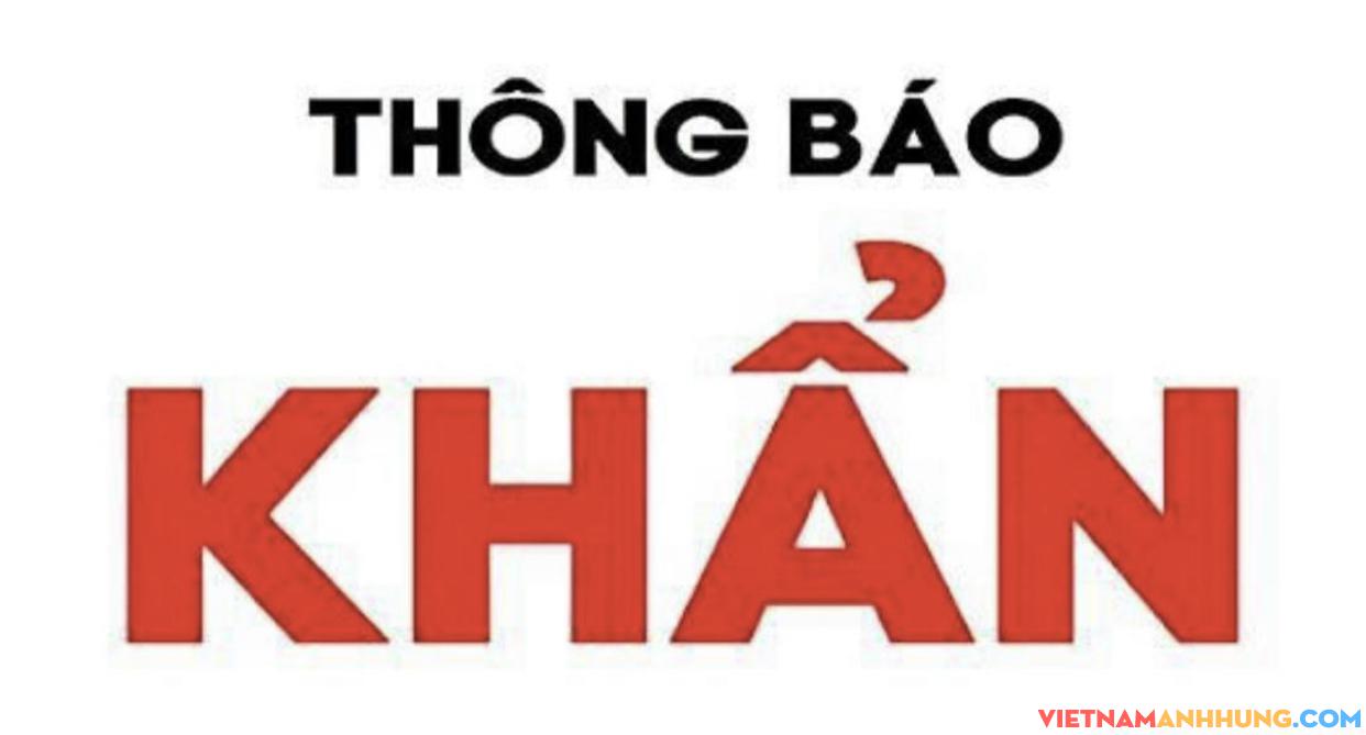 Tiếp tục thông báo khẩn tìm người đến các địa điểm sau