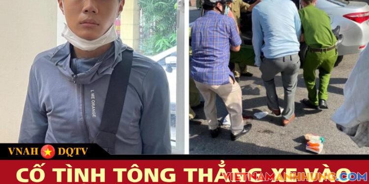 Cố tình đâm xe vào lực lượng làm nhiệm vụ để thoát chốt