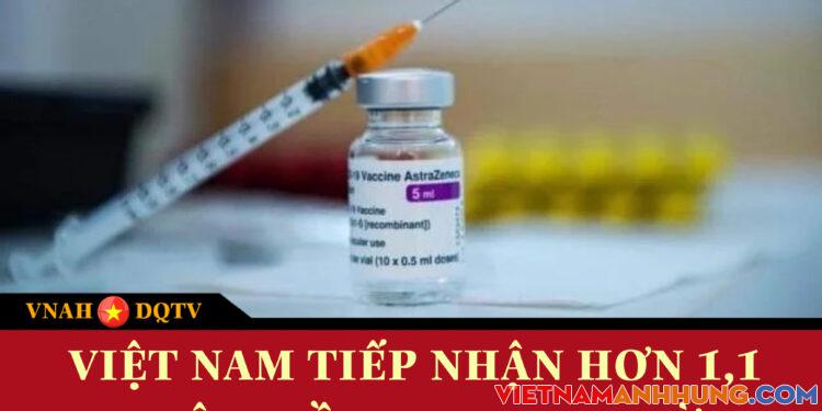 Việt Nam tiếp nhận hơn 1,1 triệu liều Vaccine ngừa Covid-19 từ cơ chế Covax