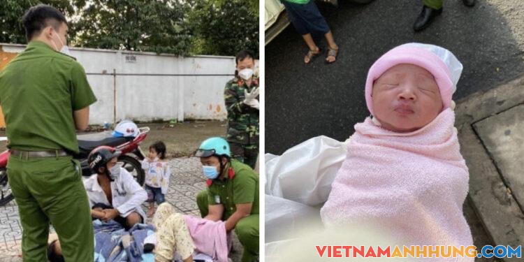 Thanh niên Công an nơi tuyến đầu đỡ đẻ giúp thai phụ vượt cạn thành công