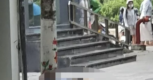 Cô gái rơi từ tầng cao toà nhà văn phòng xuống đất tử vong