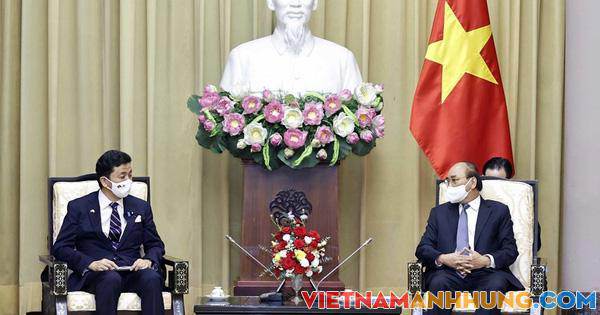 Chủ tịch nước đề nghị Nhật Bản tiếp tục hỗ trợ vắc-xin cho Việt Nam