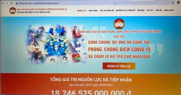 Ra mắt trang tin điện tử phòng, chống dịch Covid-19