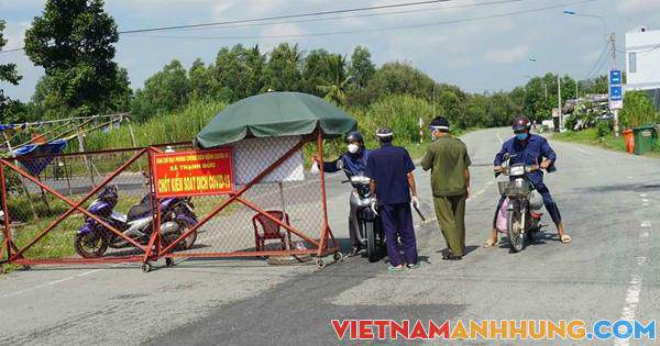 Long An: Người tiêm 2 mũi vắc- xin được đi lại trong khu vực Chỉ thị 15