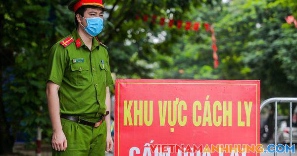 Lập 10 chốt phong toả 3 toà nhà thuộc chung cư Đền Lừ liên quan “ổ dịch” Covid-19