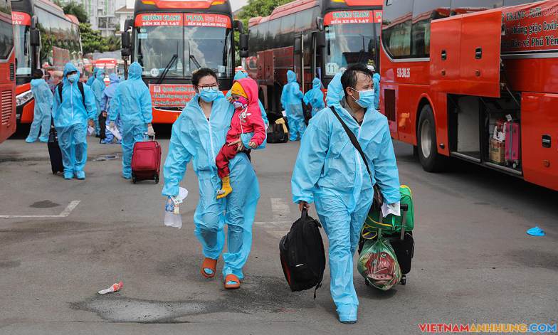 Các phương án đưa người lao động trở lại TP HCM