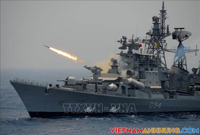 Hải quân Ấn Độ và Indonesia tập trận quy mô lớn