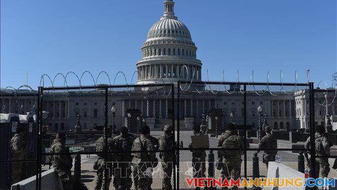 Mỹ triển khai lực lượng Vệ binh Quốc gia hỗ trợ bảo vệ Điện Capitol
