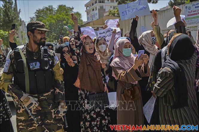 Taliban cấm mọi hình thức biểu tình không phép