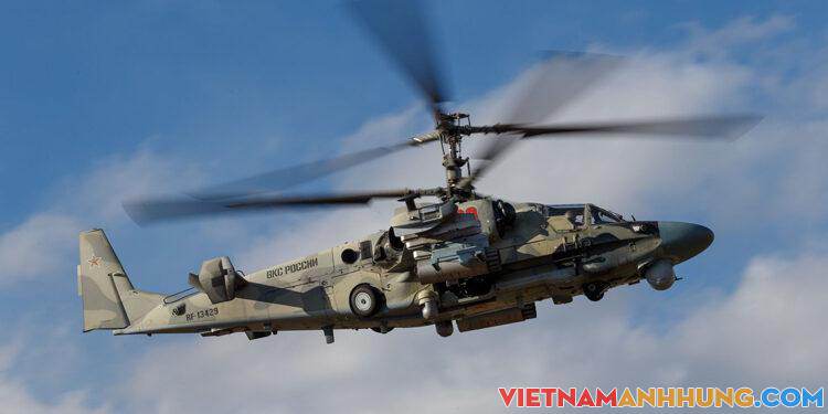 Thăm lò luyện trực thăng cá sấu của Nga