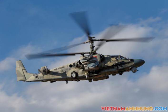 Thăm lò luyện trực thăng cá sấu của Nga