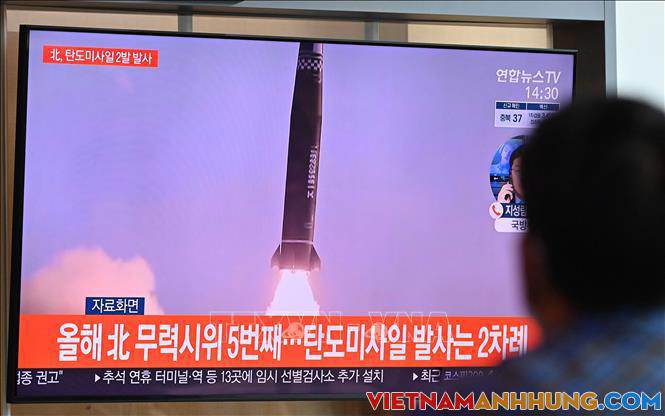 Vụ phóng của Triều Tiên: Giới chức Mỹ, Nhật Bản và Hàn Quốc điện đàm