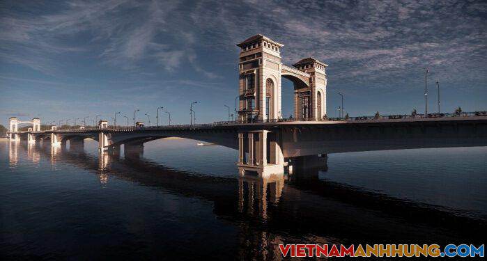 Ý kiến trái chiều về kiến trúc cầu Trần Hưng Đạo